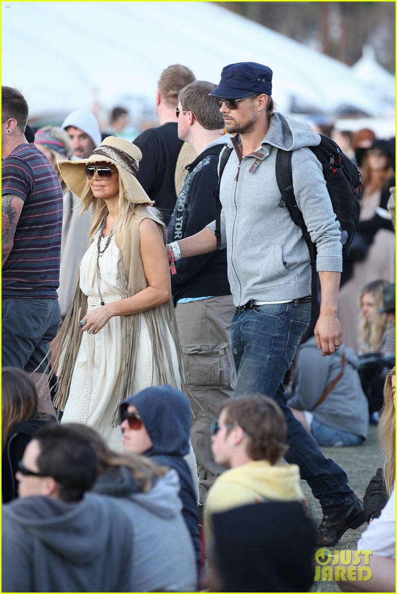 Fergie & Josh Duhamel Coachella Couple! Photo 2649116 Fergie, Josh Duhamel Photos Just