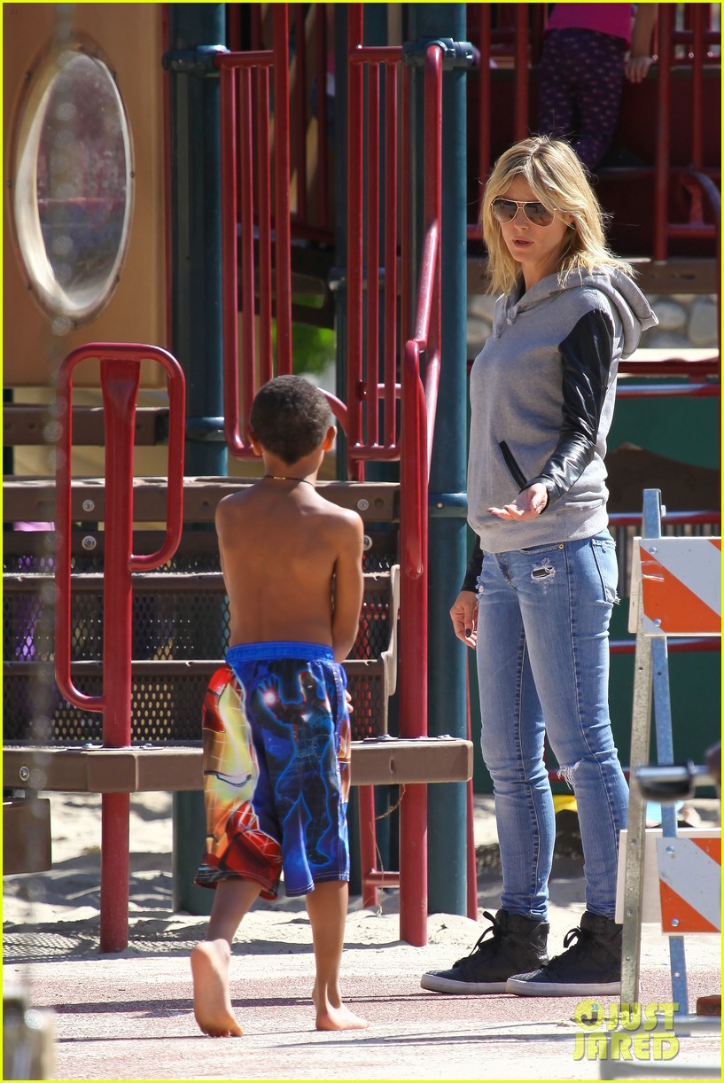 Photo: heidi klum cold water park 09 | Photo 2649505 | Just Jared