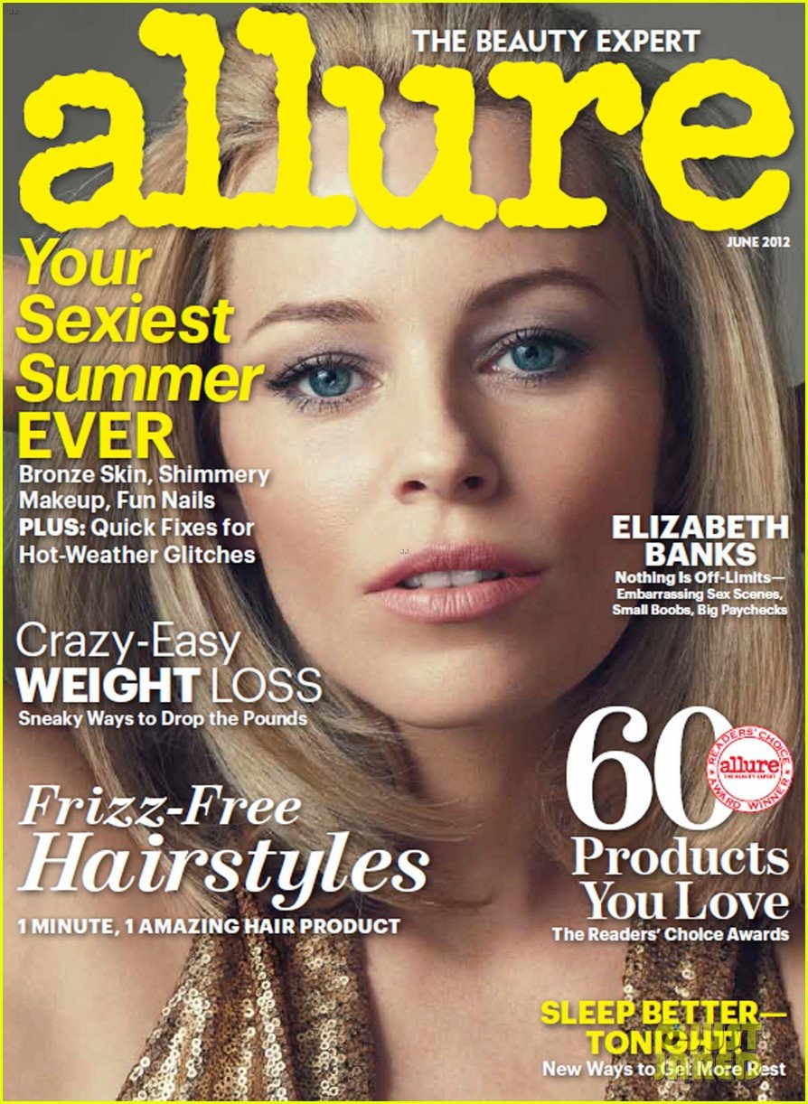 Elizabeth Banks Covers 'Allure' June 2012 Photo 2662213 Elizabeth