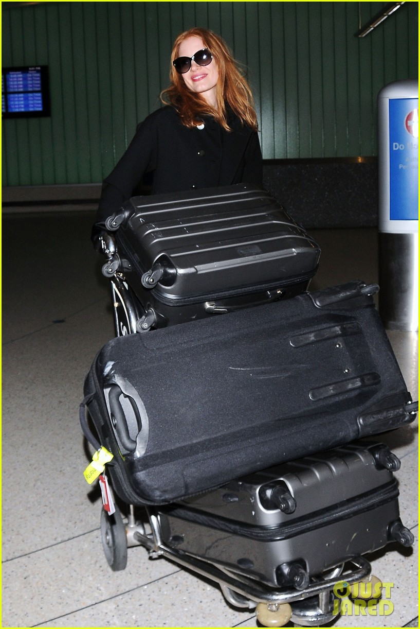 Jessica Chastain: LAX Lovely!: Photo 2655846 | Jessica Chastain Photos