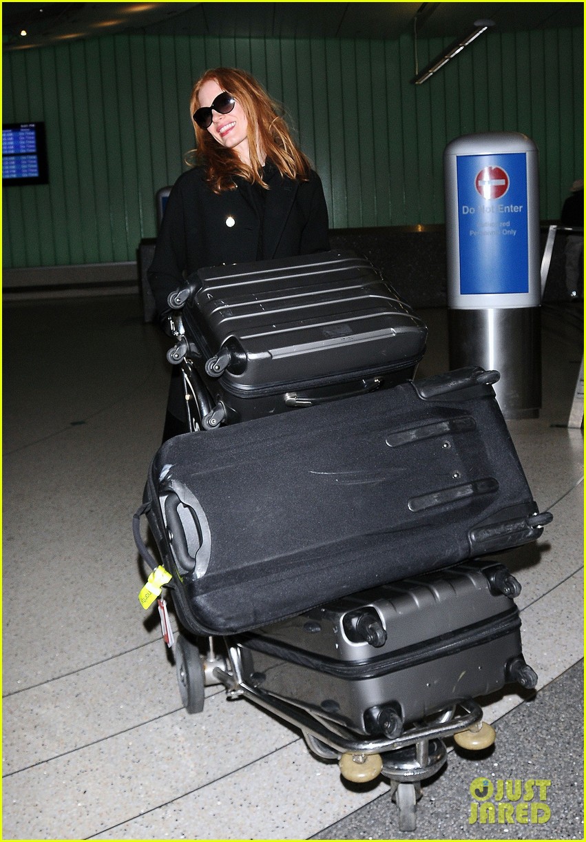 Jessica Chastain: LAX Lovely!: Photo 2655847 | Jessica Chastain Photos ...