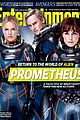 charlize theron prometheus covers entertainment weekly 10