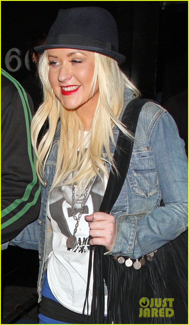 Christina Aguilera & Matthew Rutler: Rasputin Night Out!: Photo 2673115