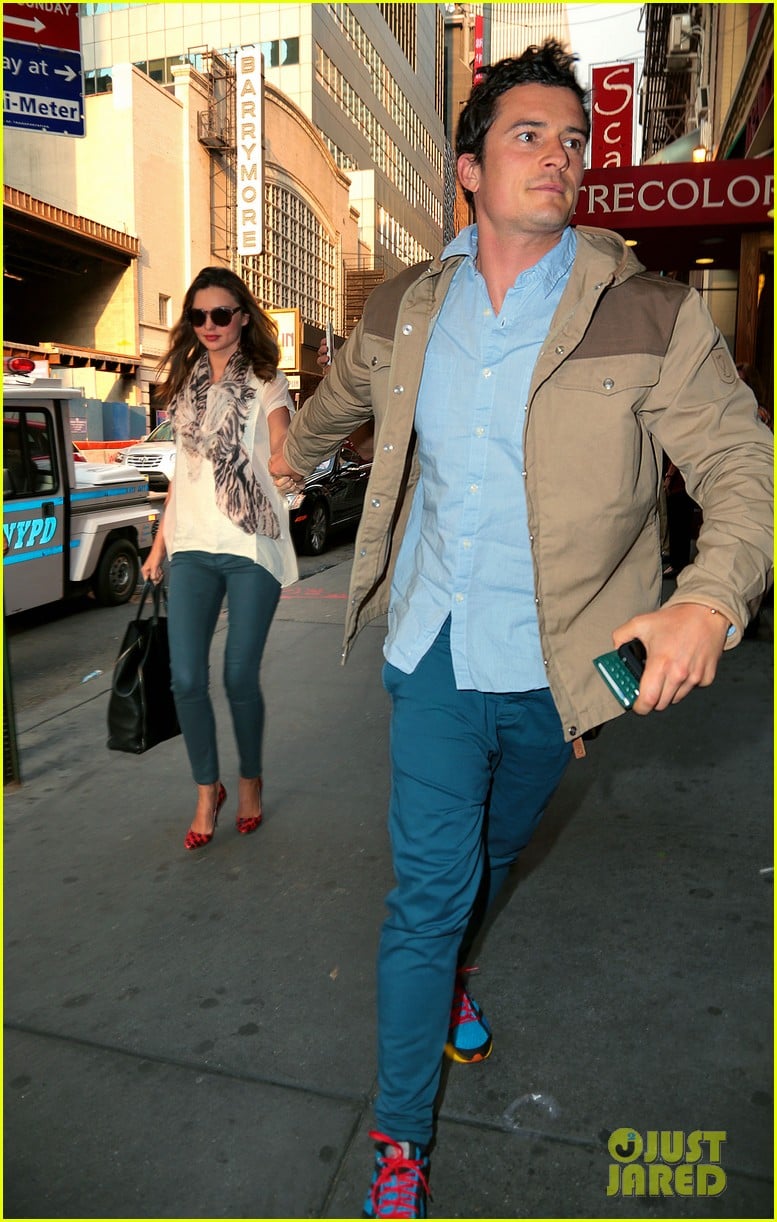 Orlando Bloom & Miranda Kerr Broadway Date Night! Photo 2680663
