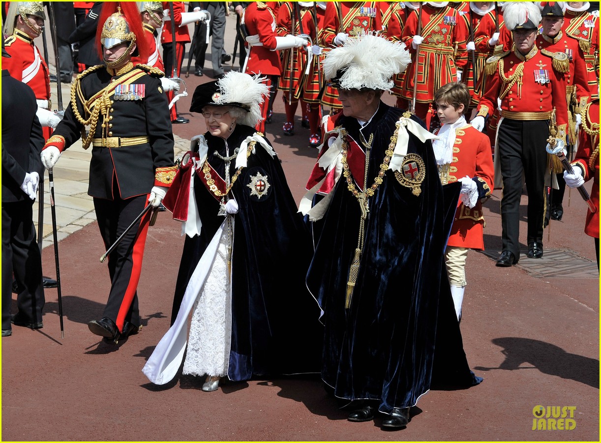 Duchess Kate Order of Garter Service with Queen Elizabeth! Photo