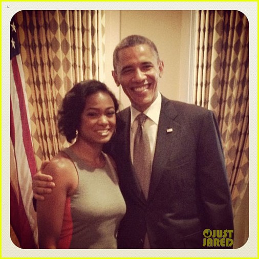 President Obama Meets with Young Hollywood Photo 2672070 Barack Obama, Brandon Routh, Dianna