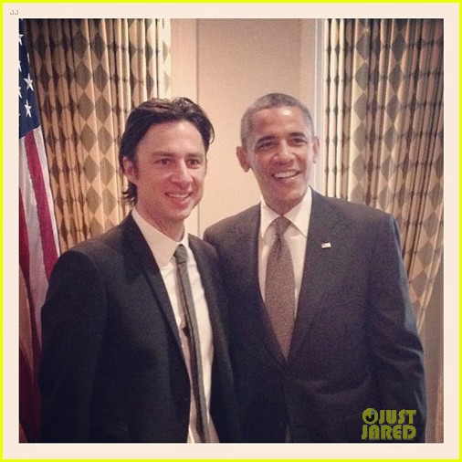 President Obama Meets with Young Hollywood Photo 2672071 Barack Obama, Brandon Routh, Dianna