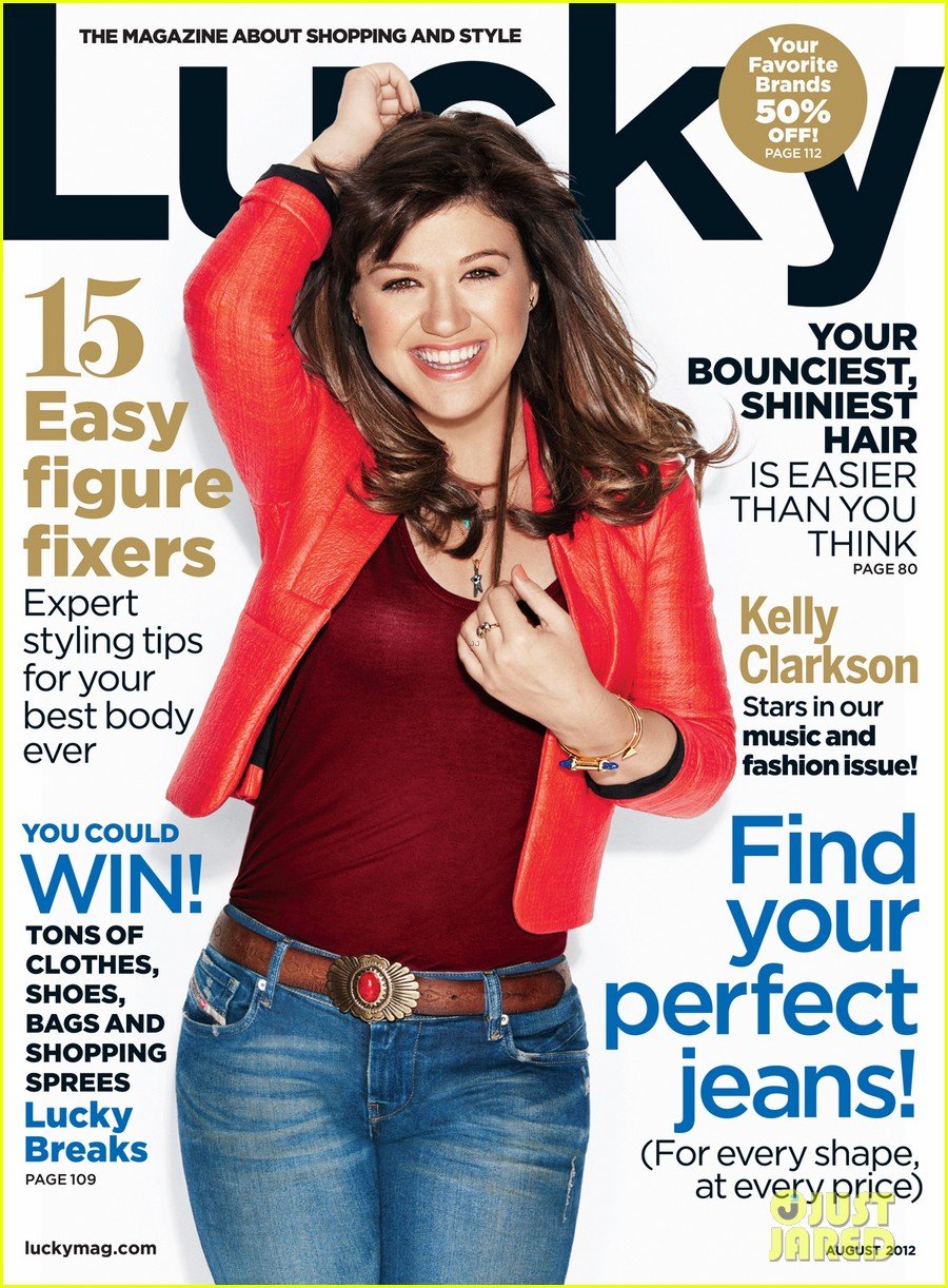 Kelly Clarkson Covers 'Lucky' Magazine's Music Issue! Photo 2682298