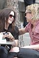 lily collins jamie campbell bower hold hands toronto 02