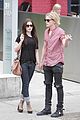 lily collins jamie campbell bower hold hands toronto 03