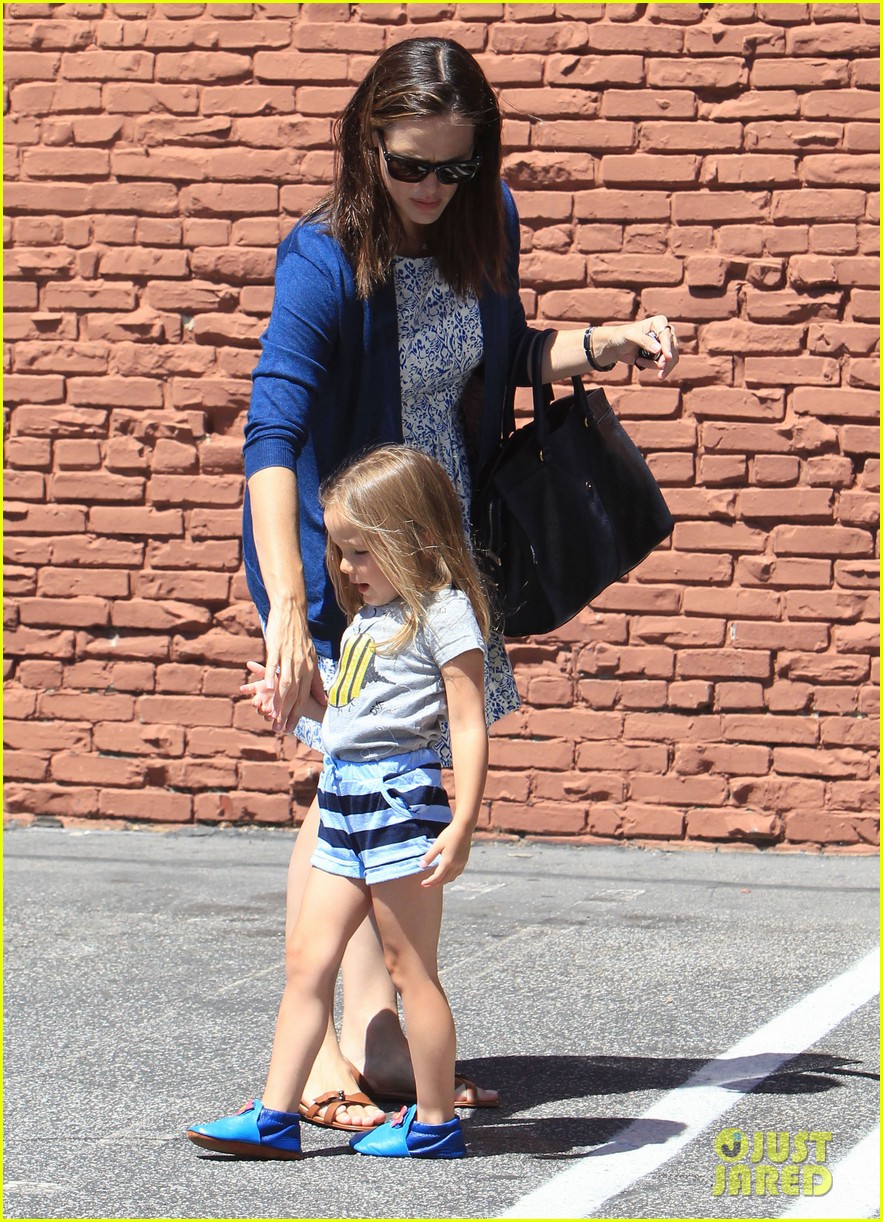 Jennifer Garner & Seraphina Frozen Yogurt Stop! Photo 2684817 Ben