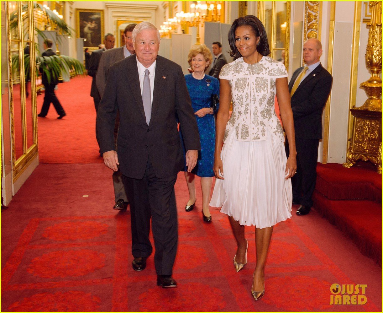 Duchess Kate & Michelle Obama Heads of State Reception! Photo 2692905