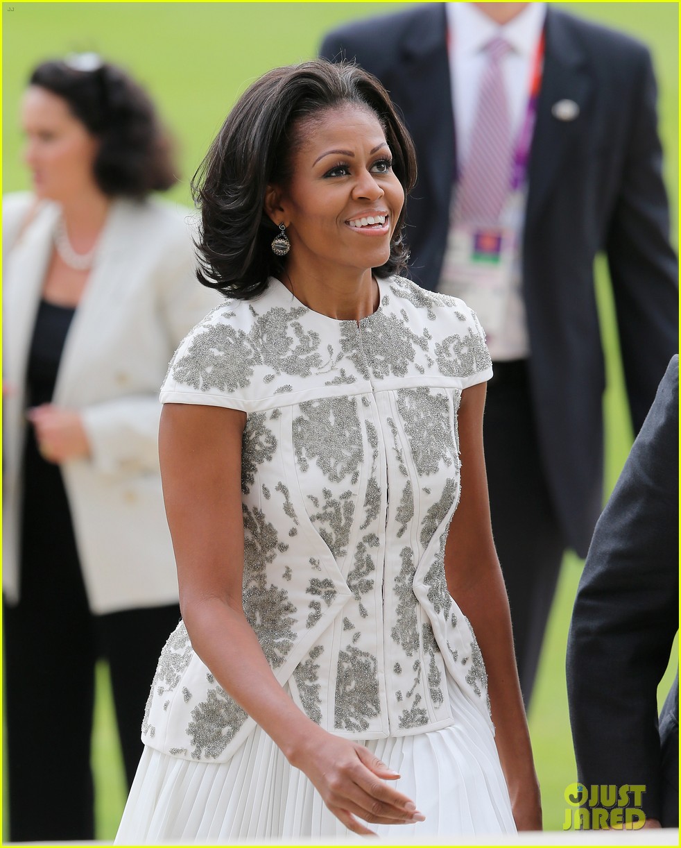 Duchess Kate & Michelle Obama Heads of State Reception! Photo 2692907