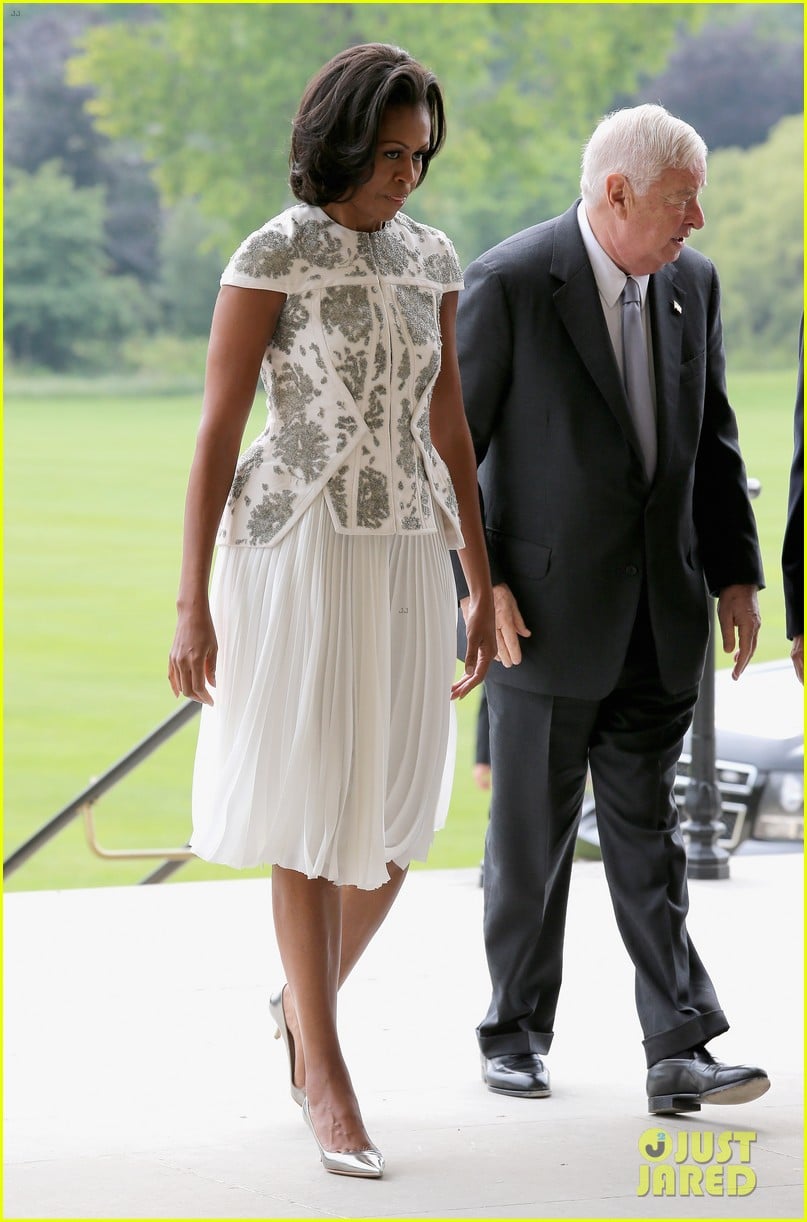 Duchess Kate & Michelle Obama Heads of State Reception! Photo 2692913
