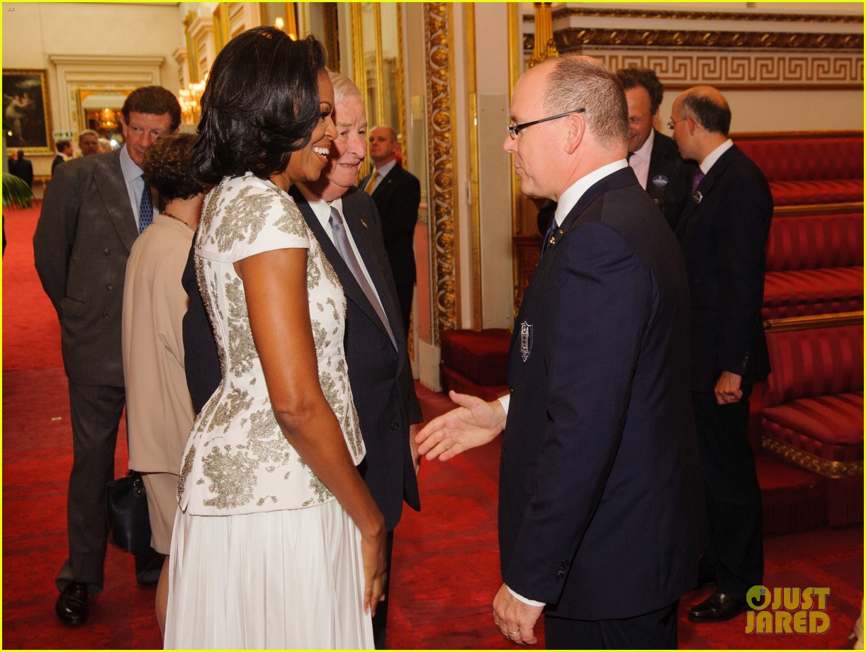 Duchess Kate & Michelle Obama Heads of State Reception! Photo 2692917