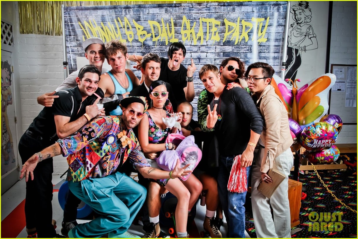 Katy Perry & Amber Heard Johnny Wujek's Rollerskating Birthday Party! Photo 2688407 Amber