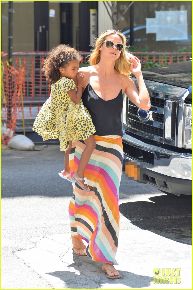 Heidi Klum: Nobu Dinner Date with Leni & Johan!: Photo 2685478