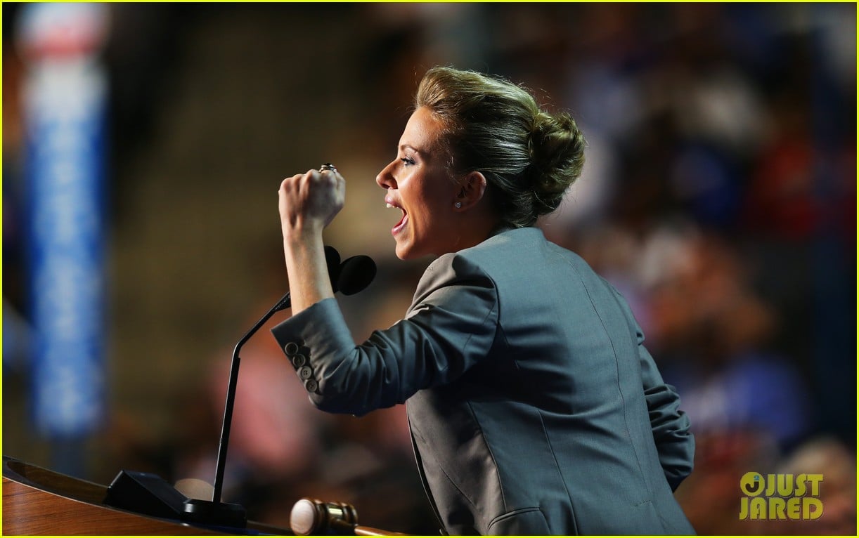 Watch Scarlett Johansson's Speech at Democratic National Convention