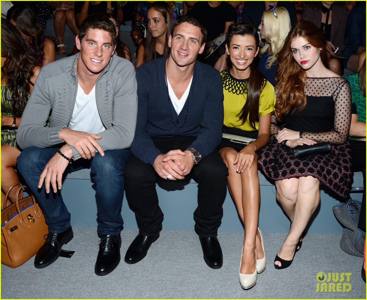 Ryan Lochte & Michael Phelps Reunite at NYFW Event!: Photo 2720660