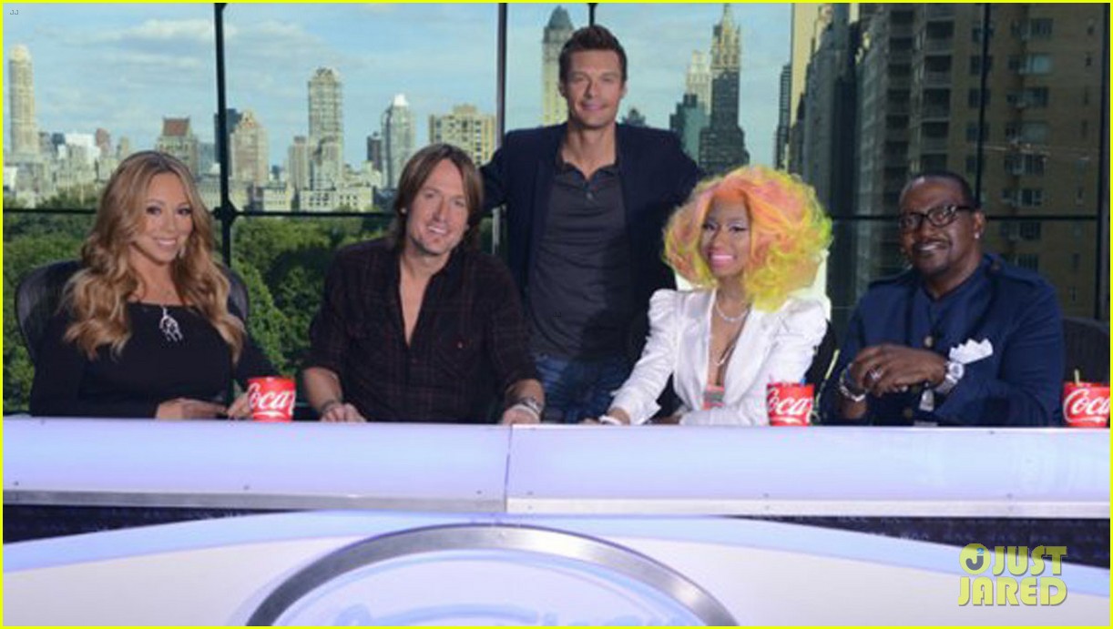 Nicki Minaj & Keith Urban First Official Photo of New 'American Idol(02)