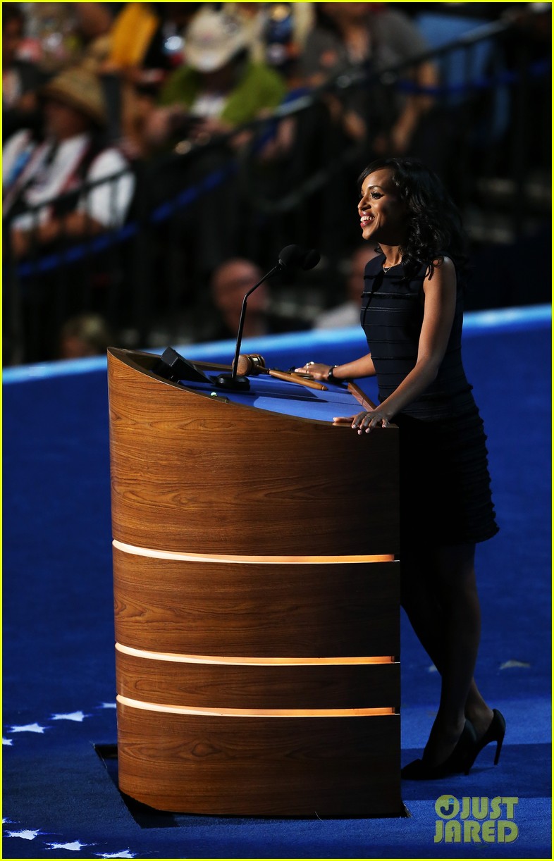 Watch Kerry Washington's Speech at Democratic National Convention