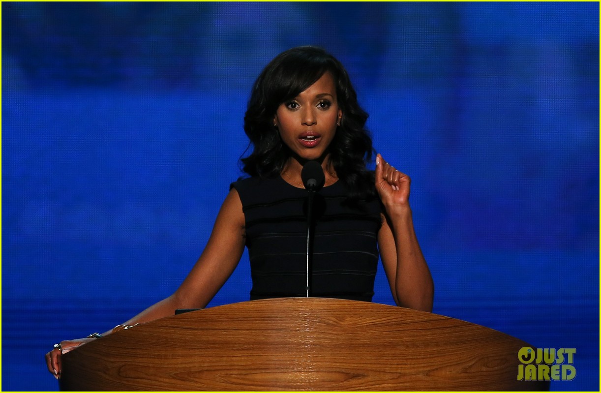 Watch Kerry Washington's Speech at Democratic National Convention