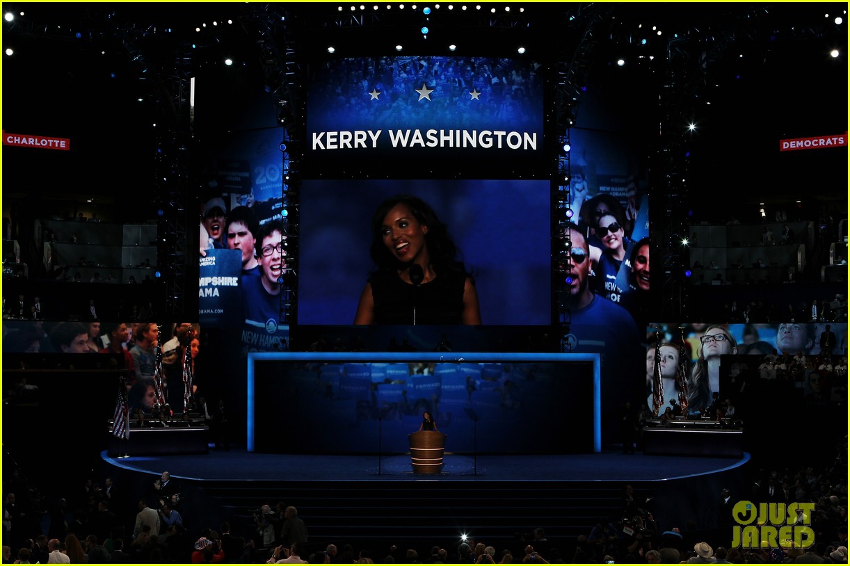 Watch Kerry Washington's Speech at Democratic National Convention