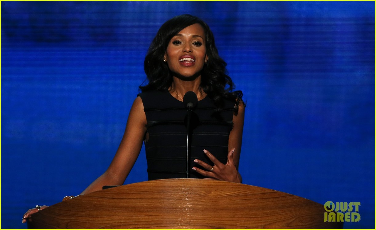 Watch Kerry Washington's Speech at Democratic National Convention