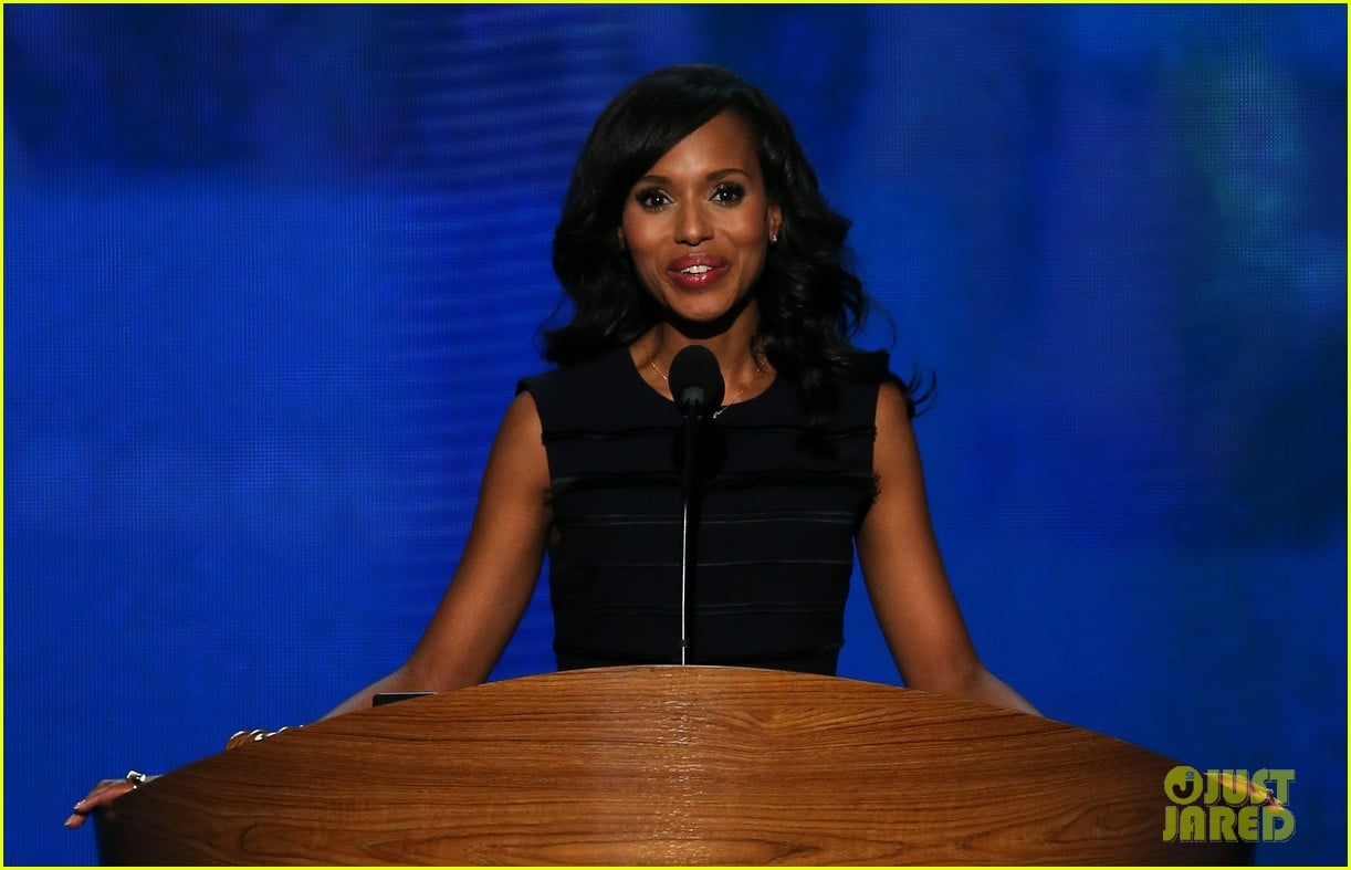 Watch Kerry Washington's Speech at Democratic National Convention