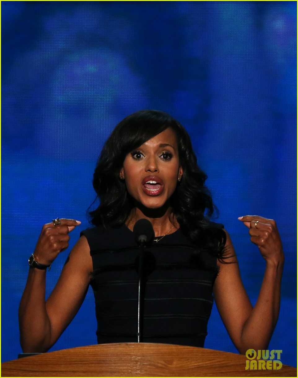 Watch Kerry Washington's Speech at Democratic National Convention