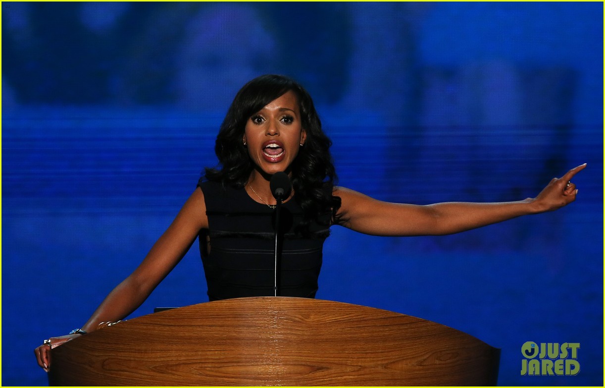 Watch Kerry Washington's Speech at Democratic National Convention