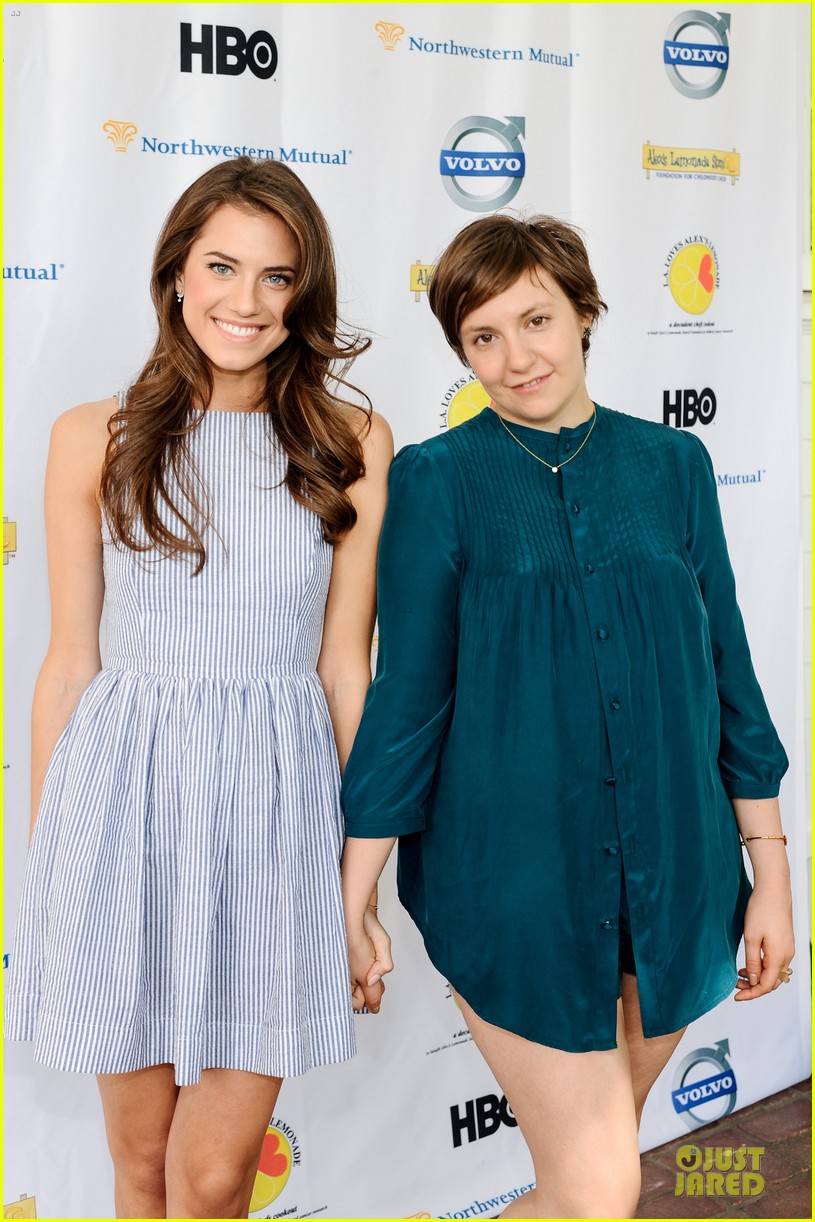 Allison Williams & Lena Dunham LA Loves Alex's Lemonade Charity Event