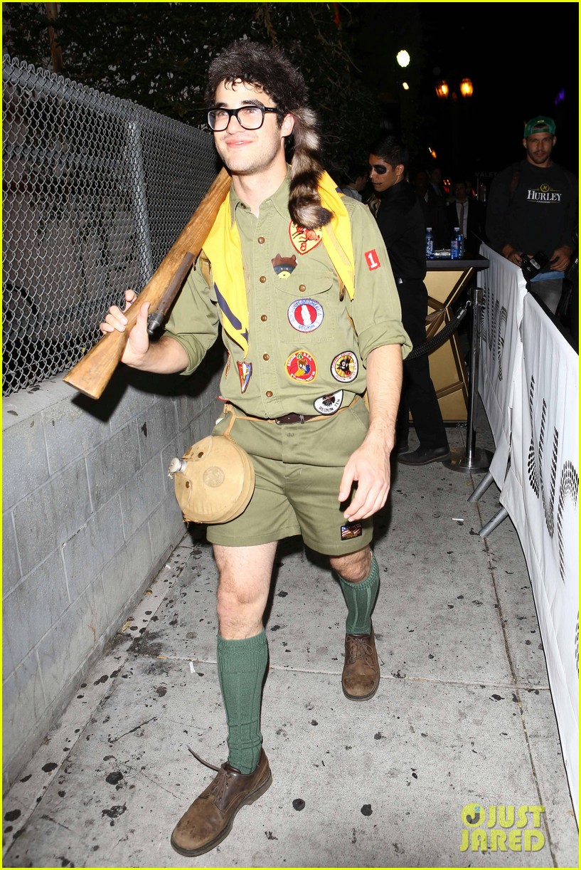 Photo chris colfer darren criss matthew morrison halloween party 27