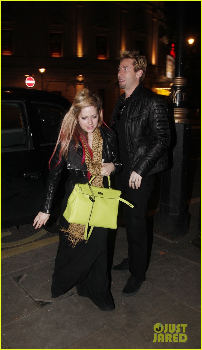 Avril Lavigne & Chad Kroeger: Nobu Dinner Date!: Photo 2736106 | Avril