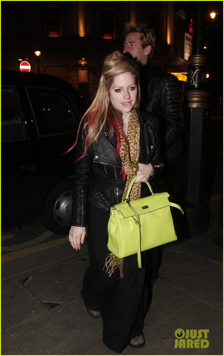 Avril Lavigne & Chad Kroeger: Nobu Dinner Date!: Photo 2736107 | Avril