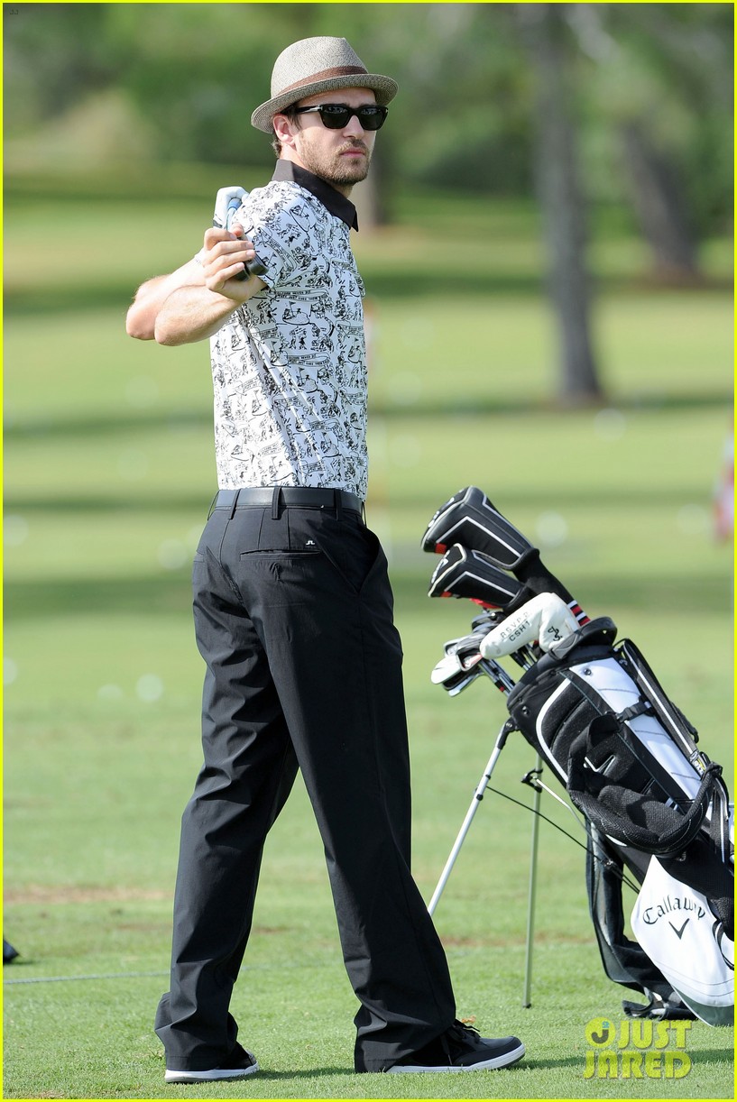 Photo justin timberlake shriners hospital golf tournament 10 Photo
