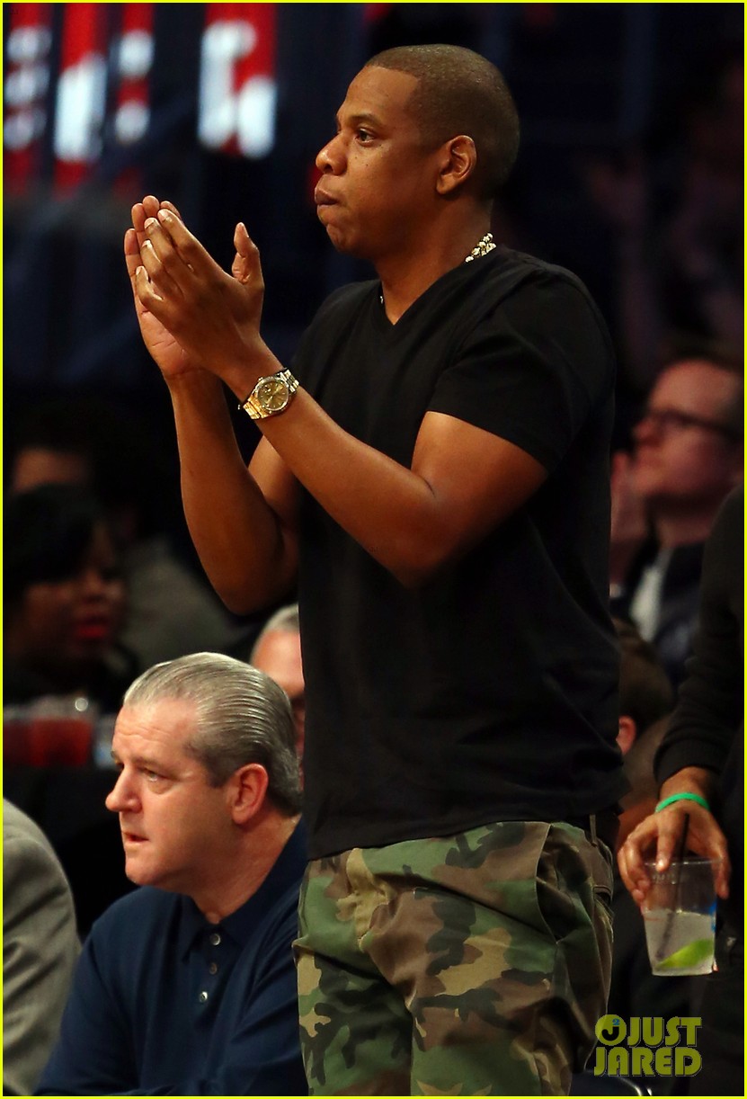 Beyonce & JayZ Brooklyn Nets Home Opener! Photo 2750570 Beyonce