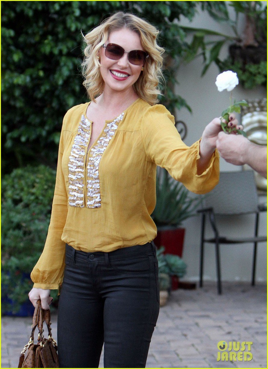 Katherine Heigl: Birthday Lunch with Josh Kelley & Mom Nancy!: Photo