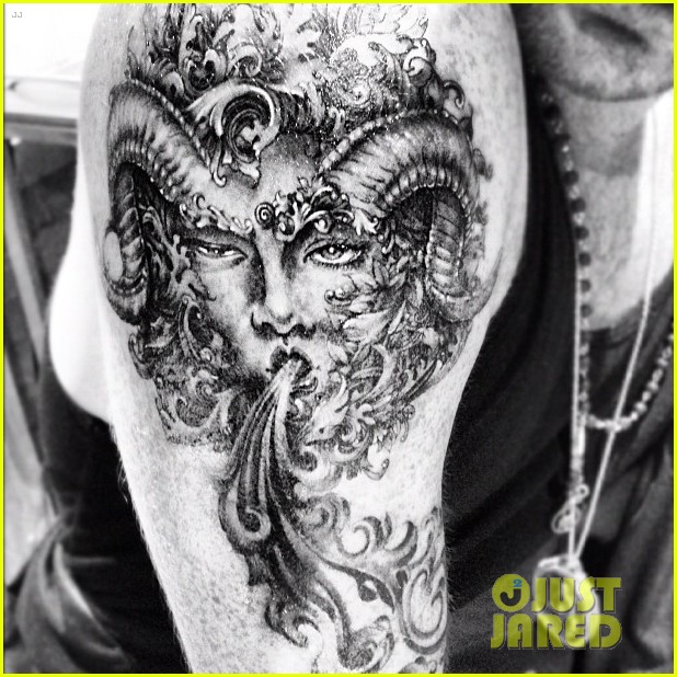 Adam Lambert Debuts New Astrology Themed Tattoo!: Photo 2764836 | Adam  Lambert Pictures | Just Jared