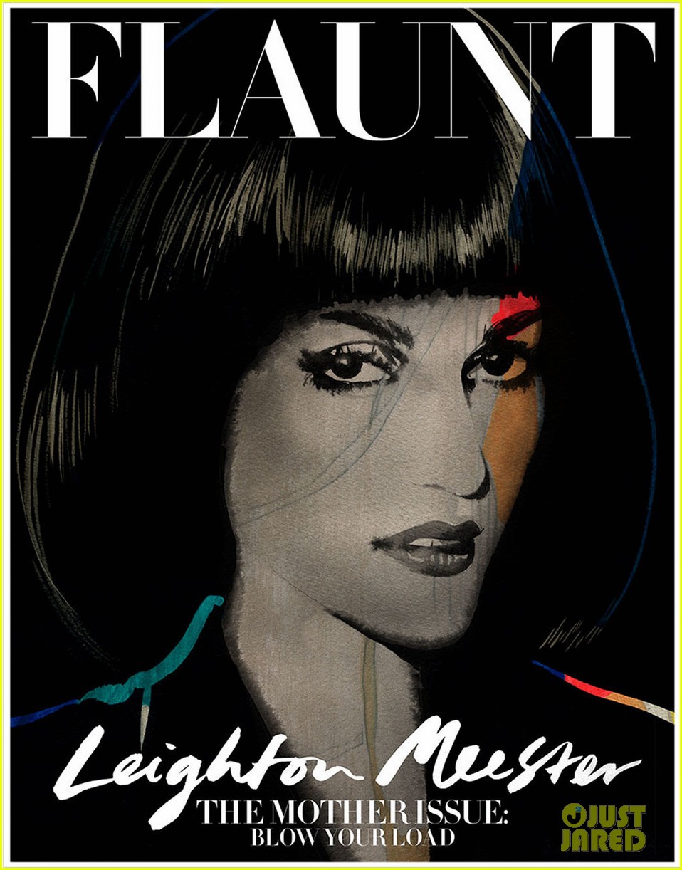 Leighton Meester: Topless for 'Flaunt' Magazine!: Photo 2762673