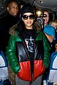 rihanna emerges on 777 tour flight to nyc first pics 05