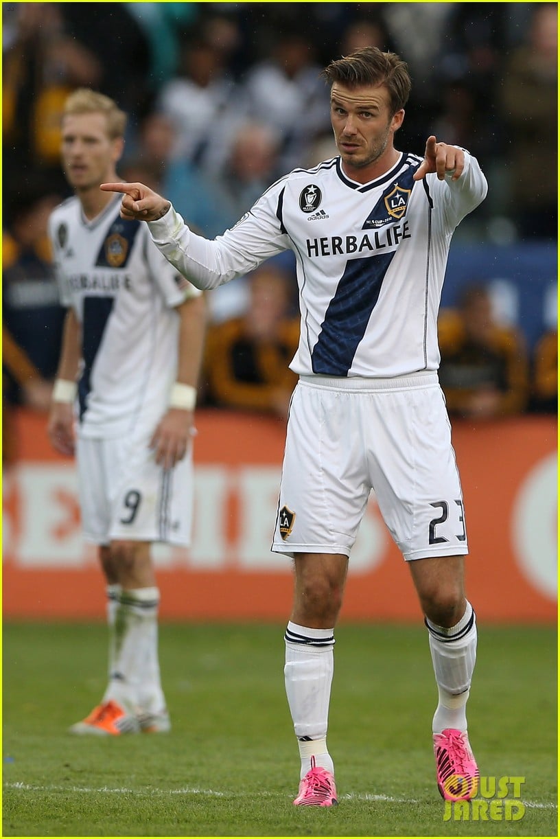 David Beckham Celebrates Final Galaxy Win with His Sons! Photo 2767627
