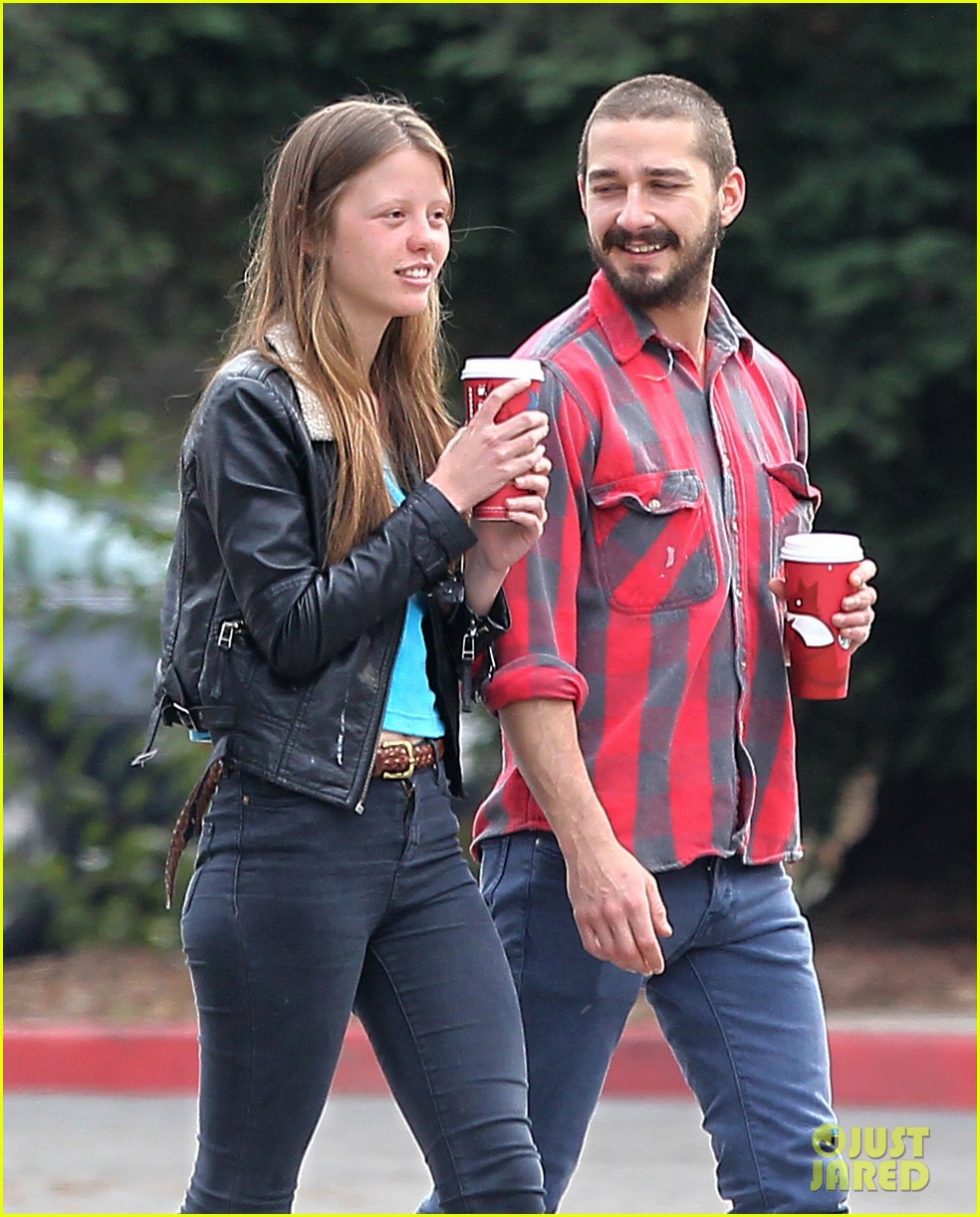 Shia LaBeouf Mia Goth Descanso Gardens Date Photo 2779752 Shia 