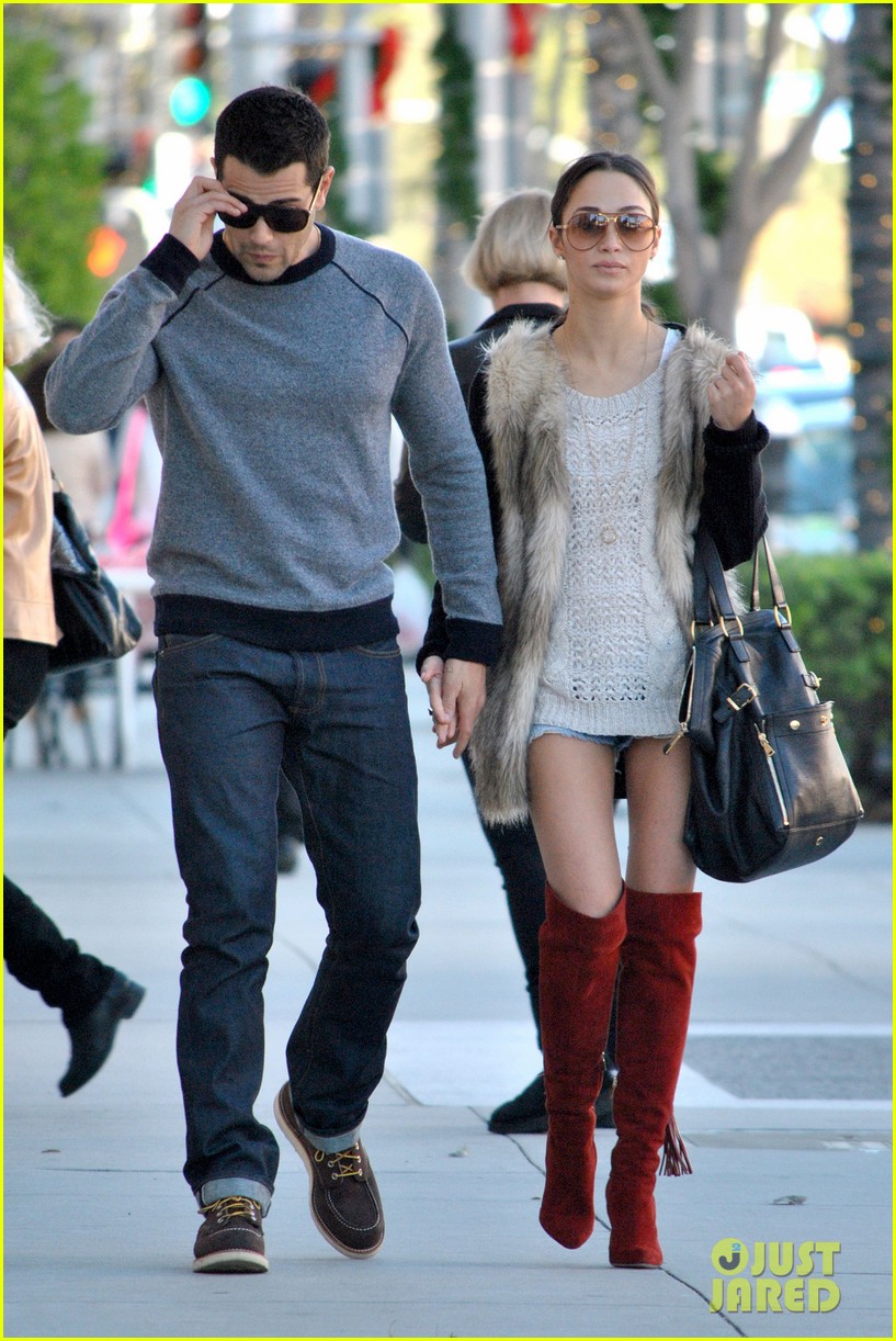 Jesse Metcalfe & Cara Santana: Beverly Hills Lunch Lovers!: Photo