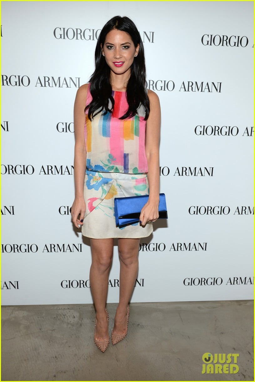 Olivia Munn: Giogio Armani Beauty Luncheon!: Photo 2770639 | Abigail