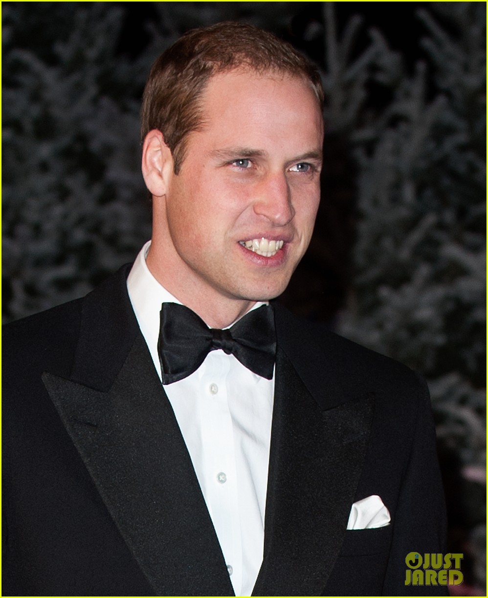 Prince William Winter Whites Gala Without Pregnant Kate Middleton