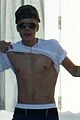 justin bieber shirtless underwear clad in miami 02