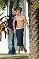justin bieber shirtless underwear clad in miami 03