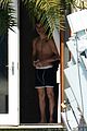 justin bieber shirtless underwear clad in miami 11