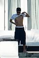justin bieber shirtless underwear clad in miami 21